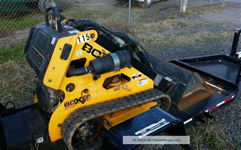 boxer mini skid steer trailer|used boxer mini skid steer.